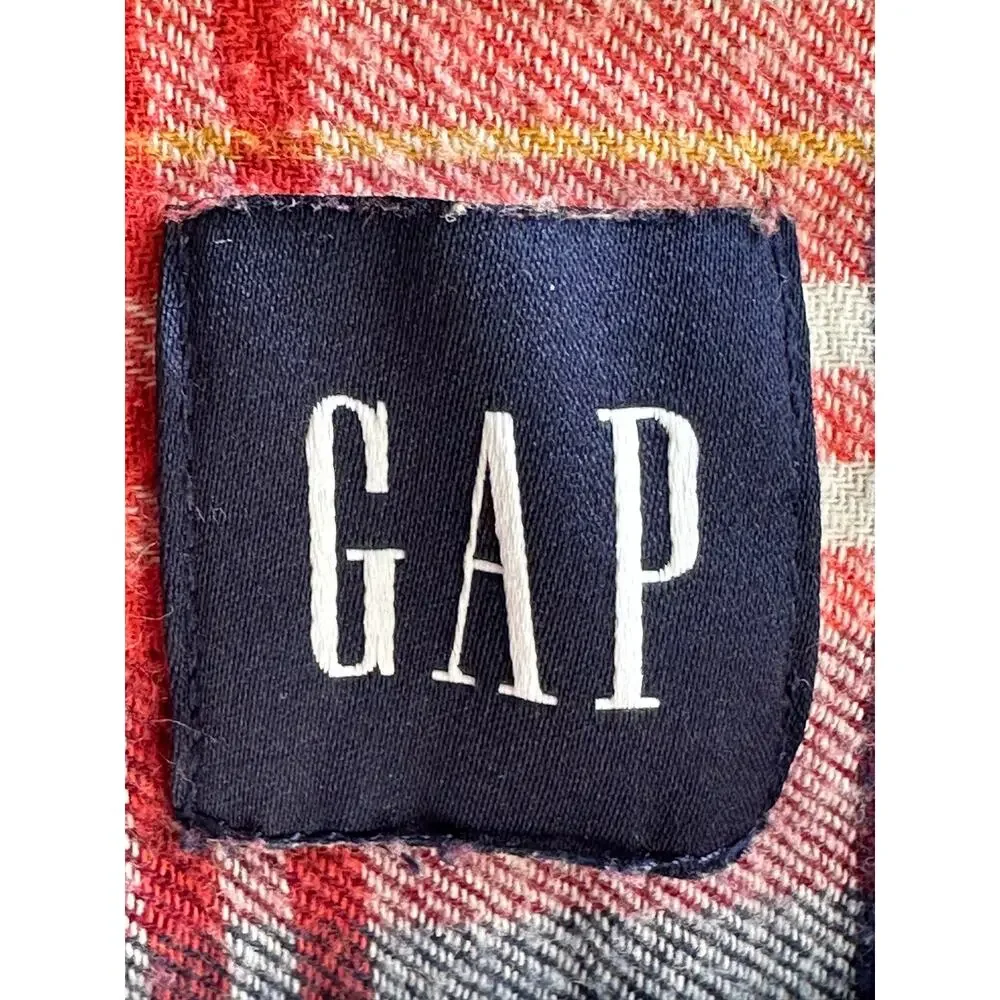 GAP plaid flannel